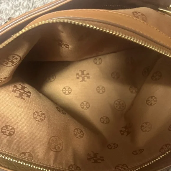 Tory Burch Brown Leather Shoulder Bag - Picture 5 of 6